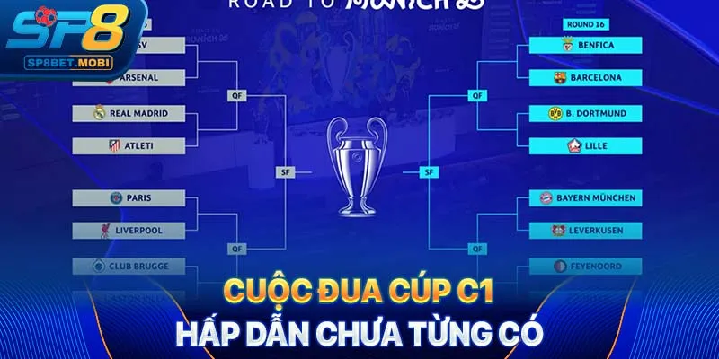 Cuộc đua Cúp C1 hấp dẫn chưa từng có