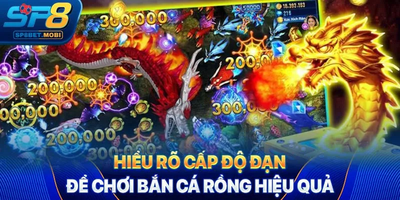 Hiểu rõ cấp độ đạn để chơi bắn cá rồng hiệu quả