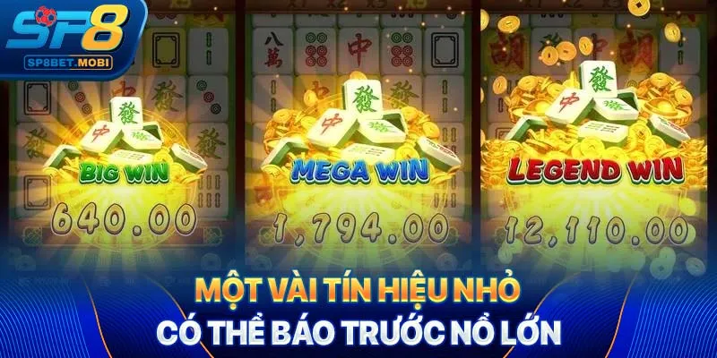 Một vài tín hiệu nhỏ có thể báo trước nổ lớn